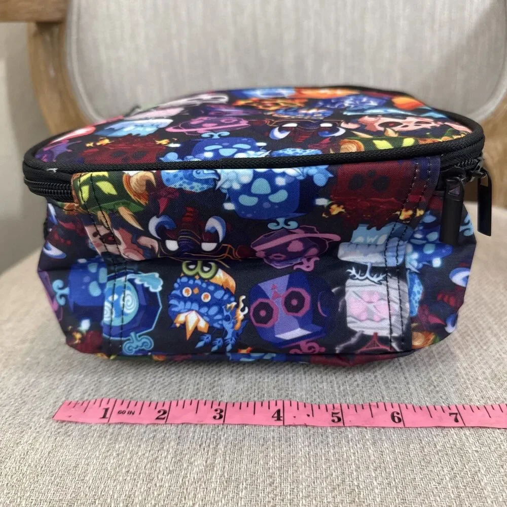 Blox Fruits Insulated Lunch Box Bag side mesh drink pocket school pre-k travel